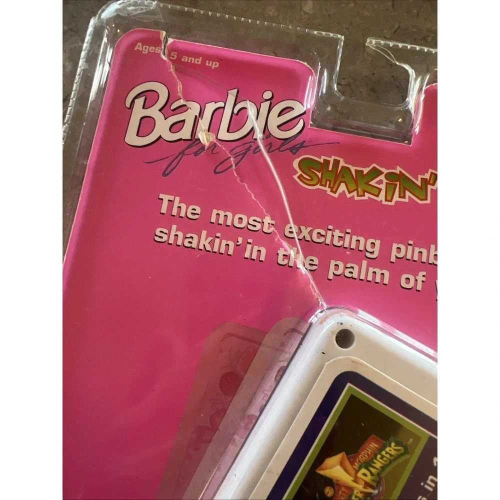 1995 Barbie Shakin Pinball Micro Games Of America Electronic Handheld NOT TESTED